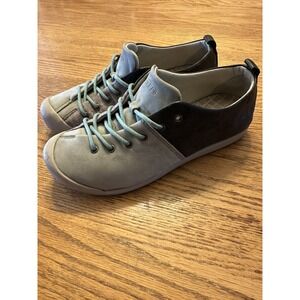 Keen Lower East Side Lace Up Black Gray Oxford Shoes Women's Size US 7.5
